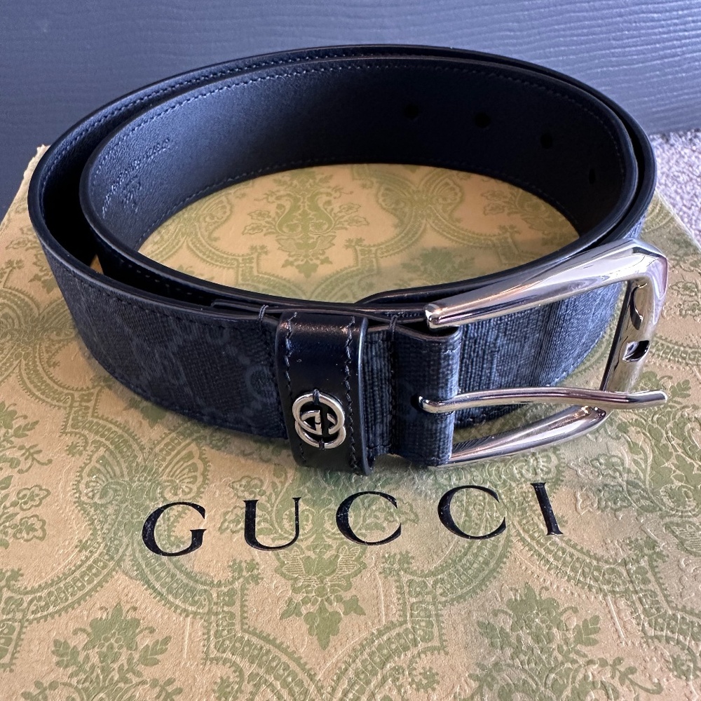 Gucci mens belt